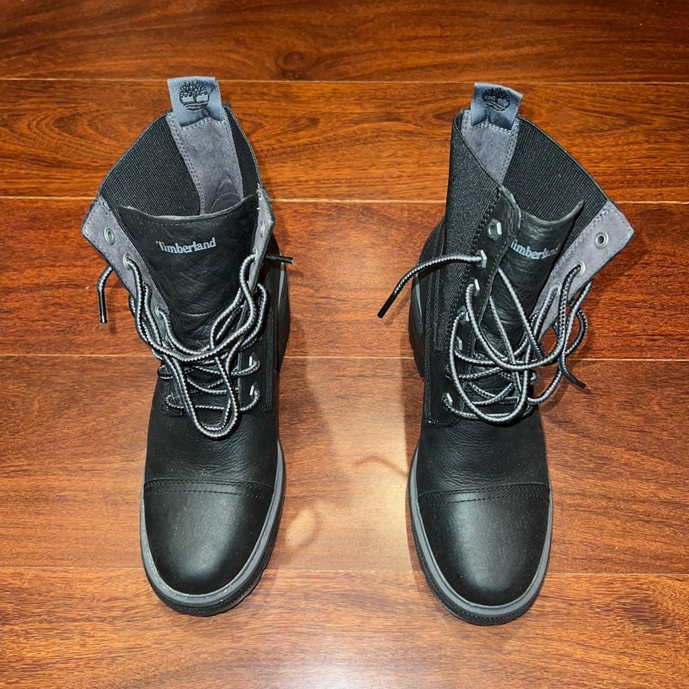 Womens high heel timberland boots. BRAND NEW NEVER WORN. NO BOX. SIZE 11.